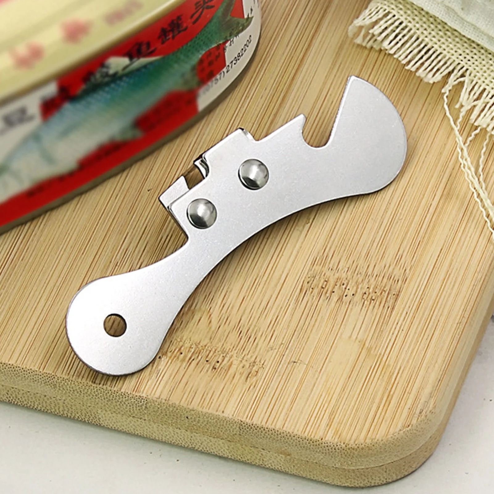 Can Opener Stainless Steel Manual Tin Opener Effortless Gear Transmission for Home Cooking Camping Picnic Durable Tool