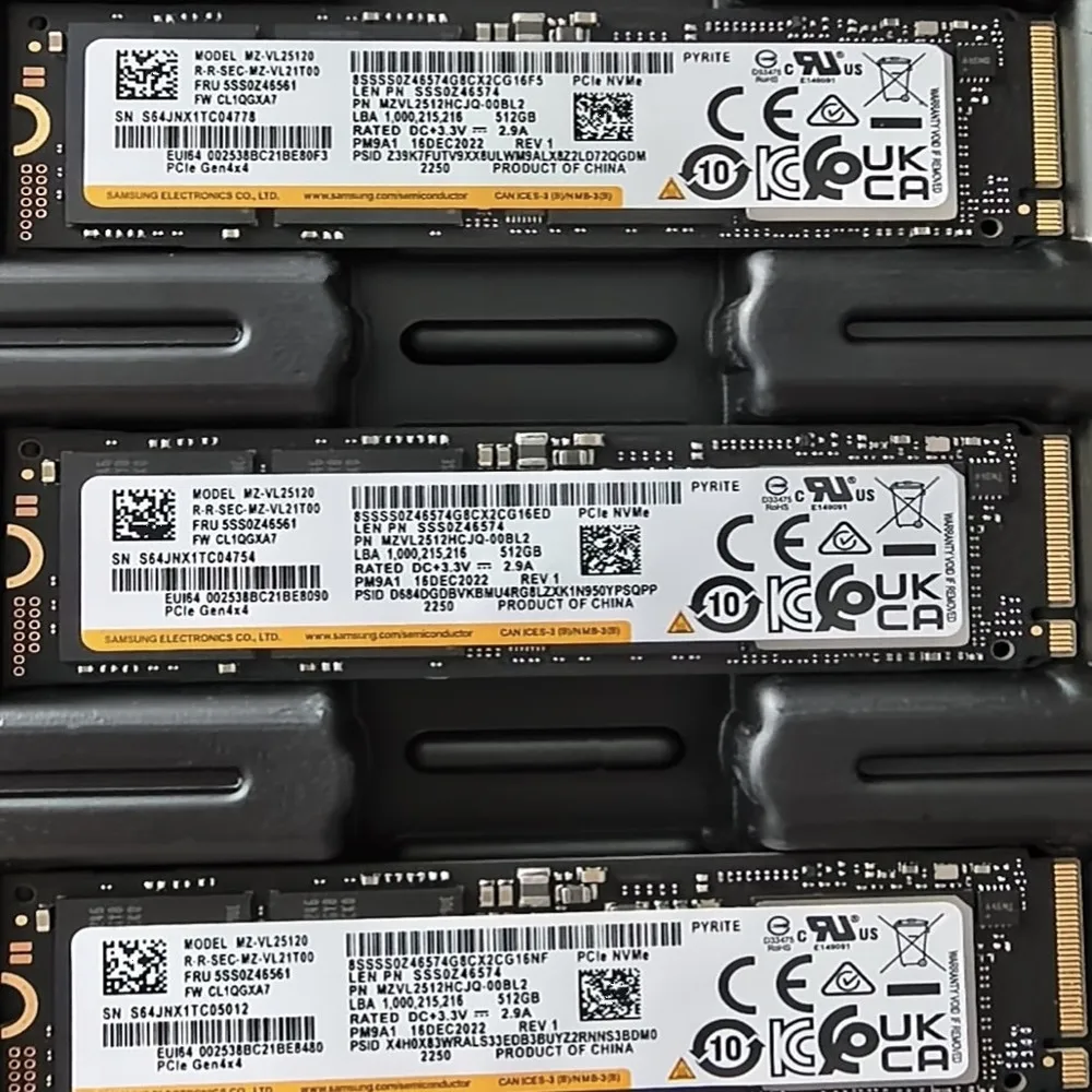 Original For Samsung PM9A1 PM9A1a 512G 1TB 2TB M.2 2280 NVME PCIe