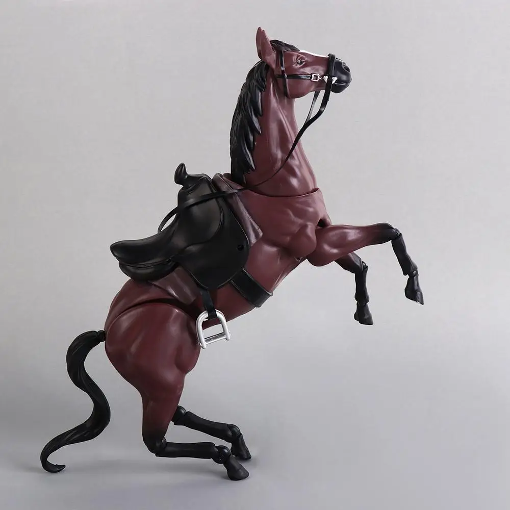 PVC ม้าเฟอร์ไรต์ Action Figure Movable Multi-Jointed ม้าศิลปินภาพวาด DIY ตุ๊กตา Mini ขนาด Horse Figurine