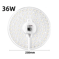 New Ceiling Light Replacement 12W 18W 24W LED Module 220V Round Led Panel Energy Saving Matrix Panel Light Circular Lamp Board