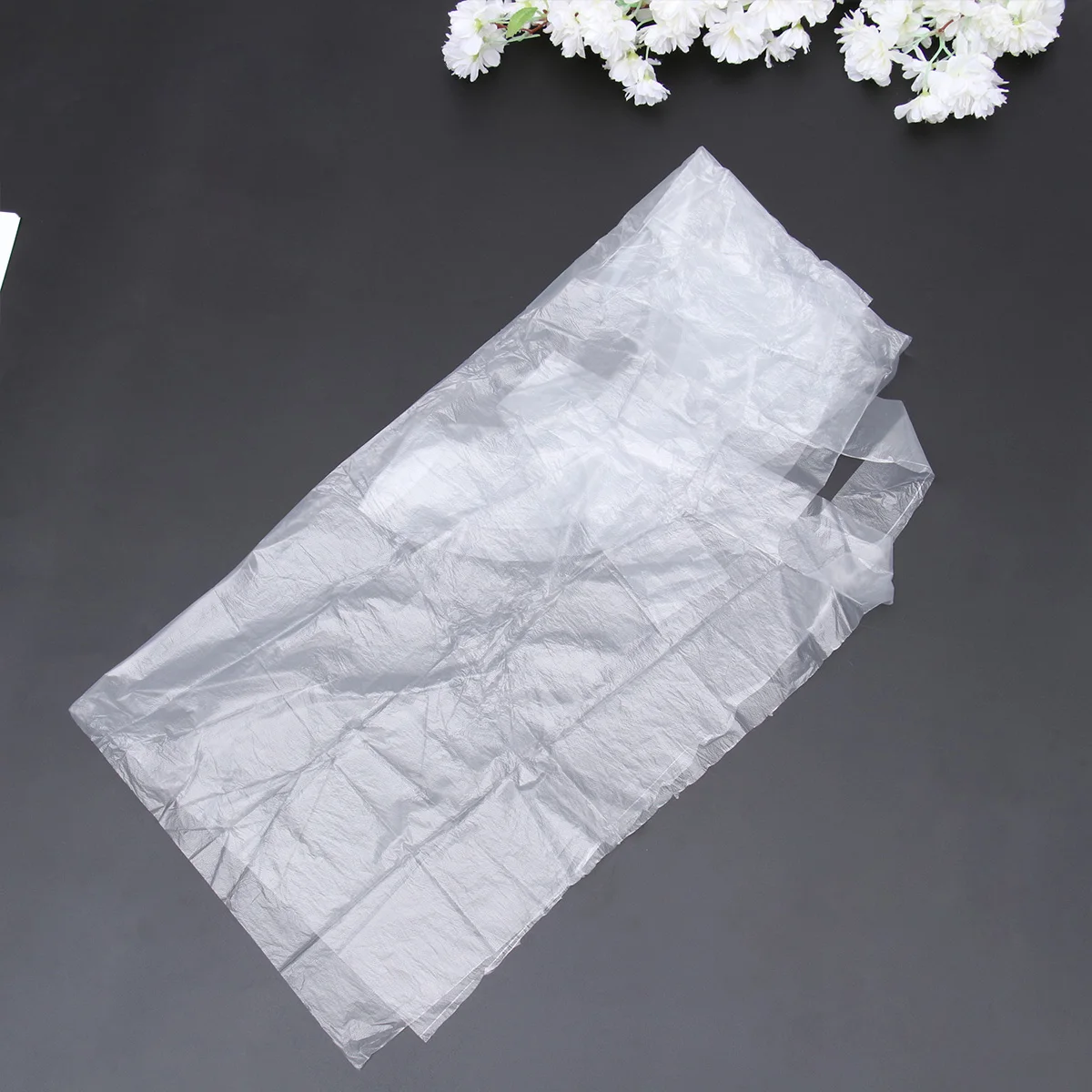 

30pcs Disposable Waterproof Plastic Aprons Large Size for Cooking Barbecue Painting Work Uniform Portable Satisfy