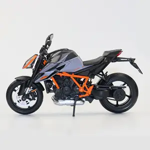 1/12 KTM 1290 Super Duke R 2022 Toy Motorcycle CCA Diecast Model 1:12 Sport Miniature Race Gift collection for kids 8 Main Miniature Motorcycle Sales - №5