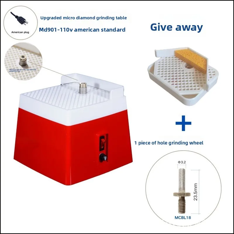 Automatic Water Grinding Glass Edging Machine Upgraded Version 110V 220V Small Electric Glass Polishing Edge Grinder