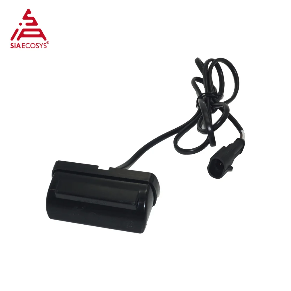 SIAECOSYS 12V High Power LED License Plate Light IP67 Waterproof Super Bright Number Plate Lamp for E-Scooter/Motorcycle ATV