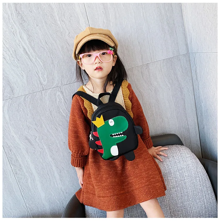 Hot Kindergarten Baby School Bag Cartoon Anime Peripheral Cute Kawaii Dinosaur School Bag Children’s Backpack Best Birthday Gift