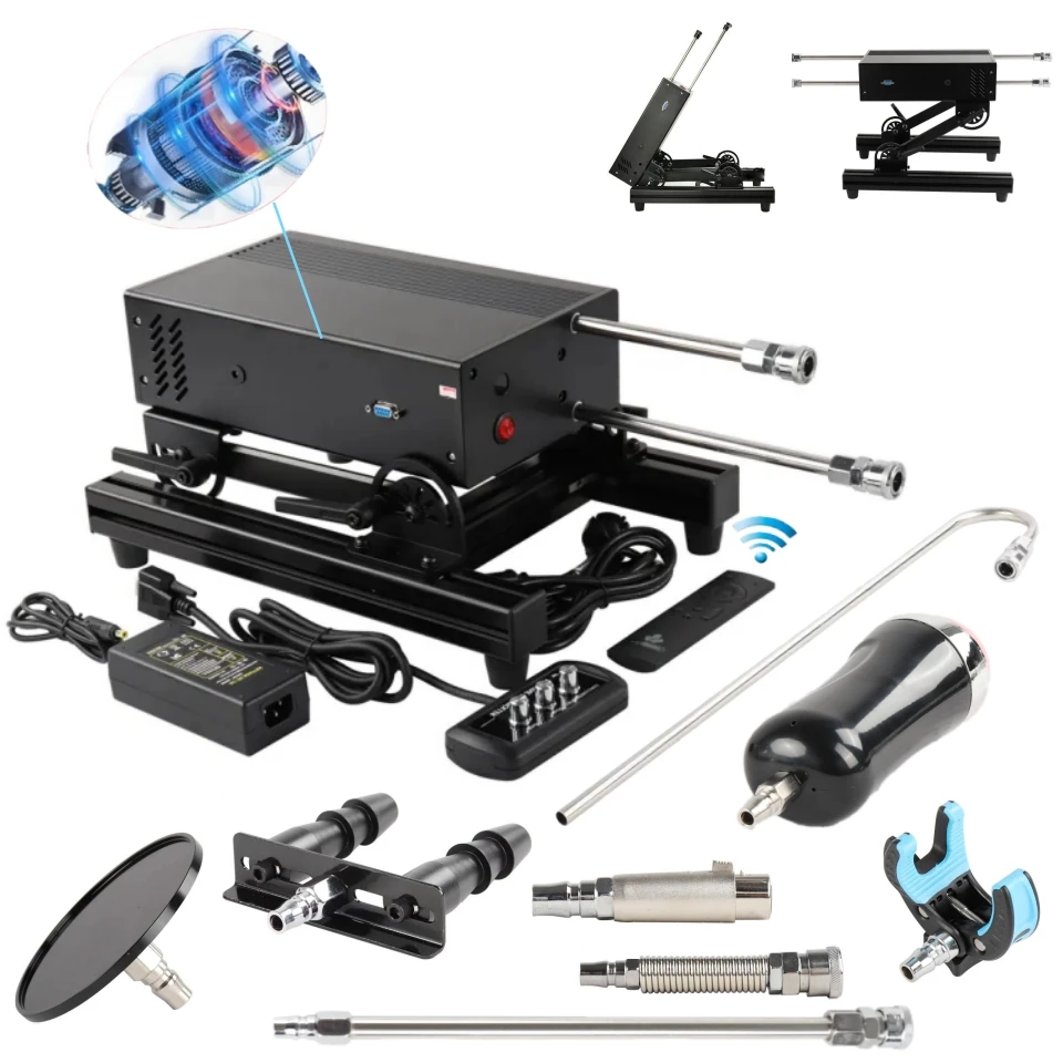 Fredorch 360 Multi-Angle Adjustable 200W Powerful Sex Machine Highest Speed Explosion - 20 Penetration Per Second Love Machine