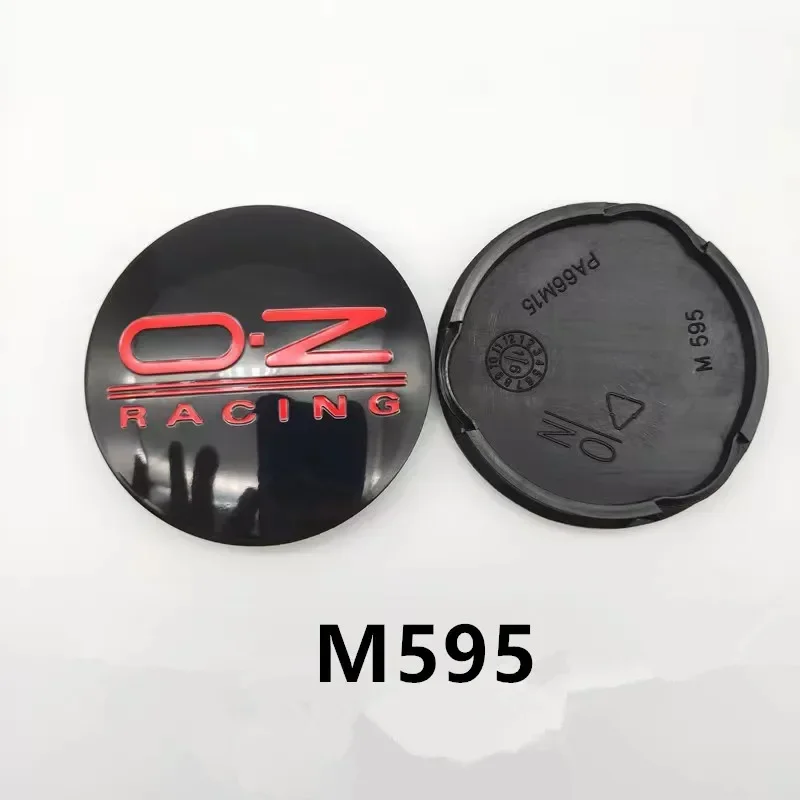 4pcs 62MM OZ Racing M595 Wheels Center Cap Hubs Hubcaps Replace Dust Proof Alloy Cover Rims Accessories