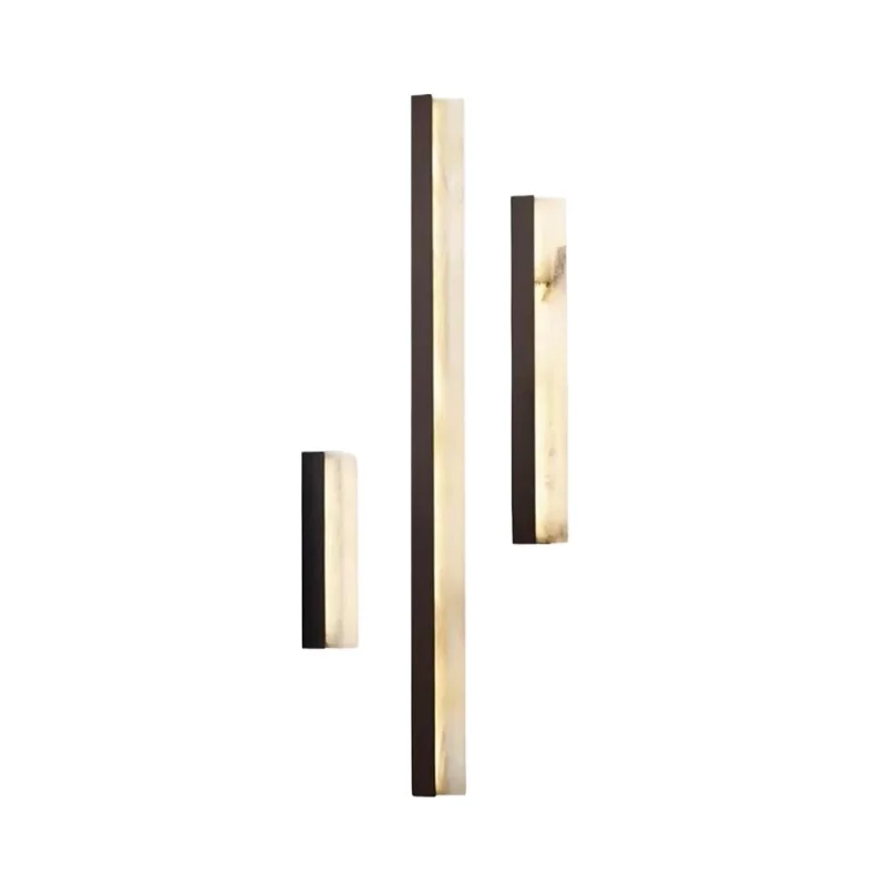 

Скандинавский роскошный настенный светильник, простой креативный длинный медный настенный светильник для гостиной, коридора, спальни, отеля