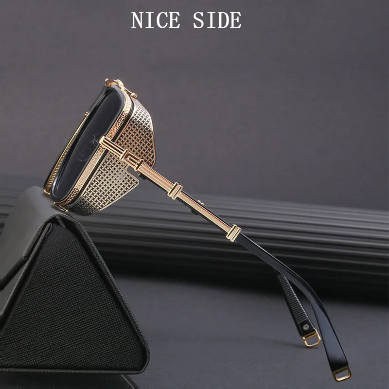 Steampunk Sunglasses For Men Polarized Glasses Punk Sunglasses Women Vintage Oculos Lunette De Soleil Homme Dropshipping Lentes
