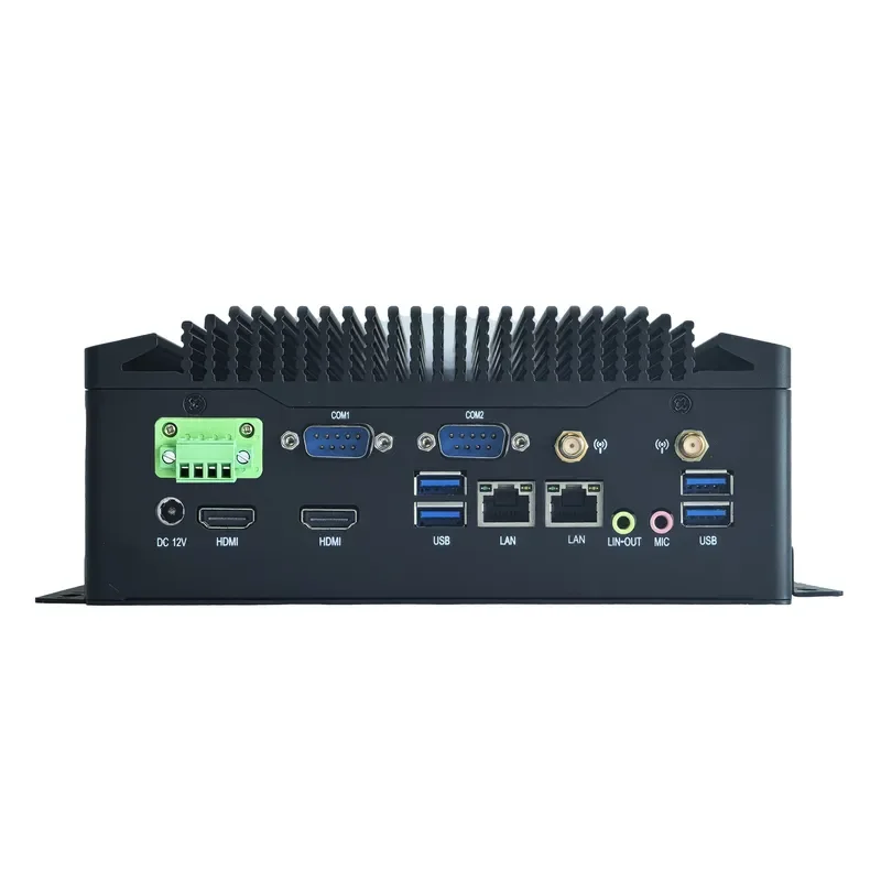 2026  Desktop Mini PC Core I7 7700HQ Dual Display Ports IPC6900 Industrial Computer with CPU and RAM DDR4