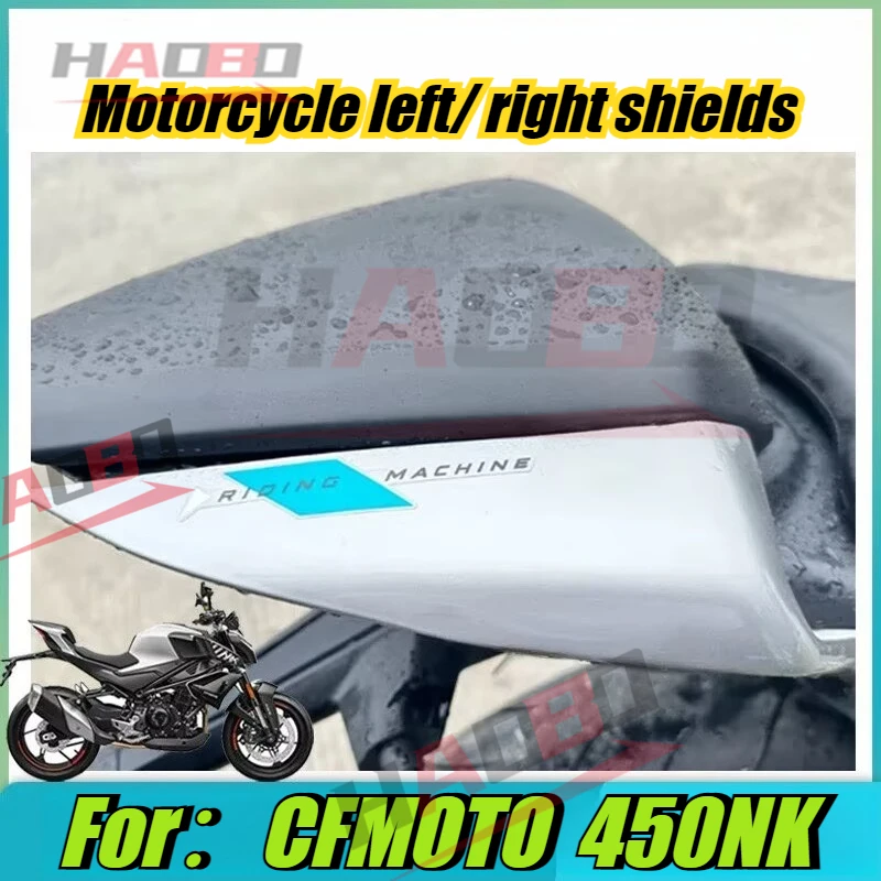 

Motorcycle Rear Tail Cover Left And Right Guards Rear Seat Tail Light Housing Rear Wing For CFMOTO 450NK NK450