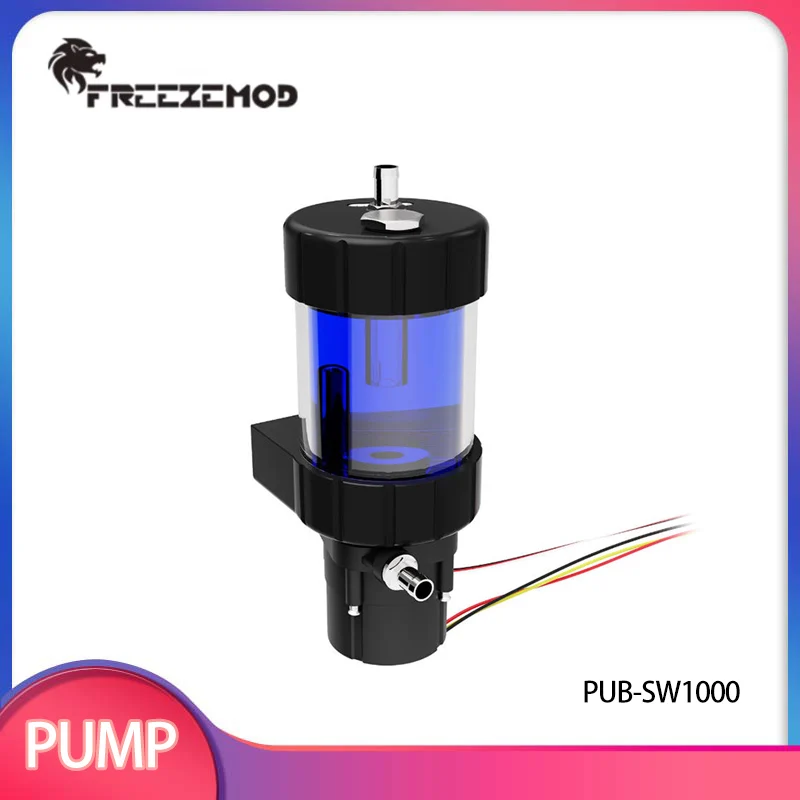 FREEZEMOD Water Cooling Pump Tank Integrated Unit Flow Lift 11 Meters 1200L/H 1400L/H Water Level Alarm / PUB-SW1000
