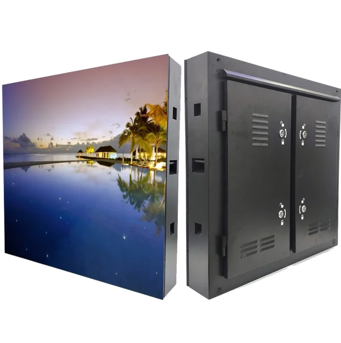 Outdoor P10 DIP Full Color LED Display Module Energy Saving Waterproof Advertising Billboard Screen
