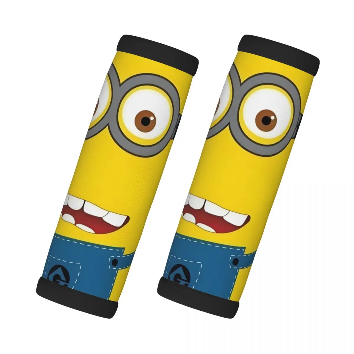 

Пользовательские M-Minions аниме милые 2 шт. ручка для багажа обертка мягкая ручка крышка ручки ручка неопреновая ручка двери багажа