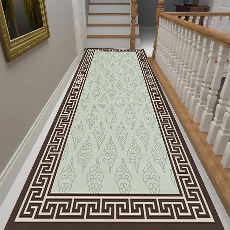 

European Style Carpet Corridor Hallway Longe Area Rugs Stairway Runners Customizable 2M/3M Floor Mat Home Porch Entry Doormat