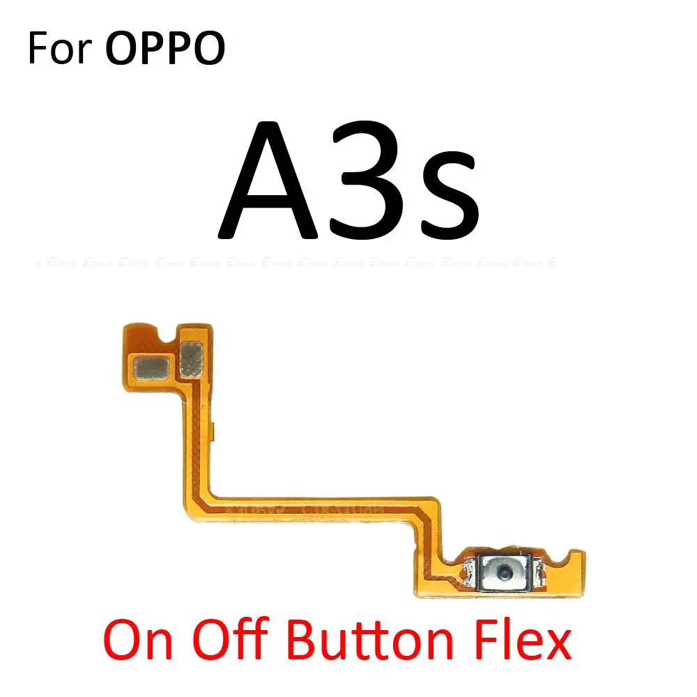 تشغيل إيقاف كتم التبديل مفتاح التحكم حجم زر الكابلات المرنة ل ممن لهم A1 برو 5G A3 A3s AX5s AX5 A5s #5