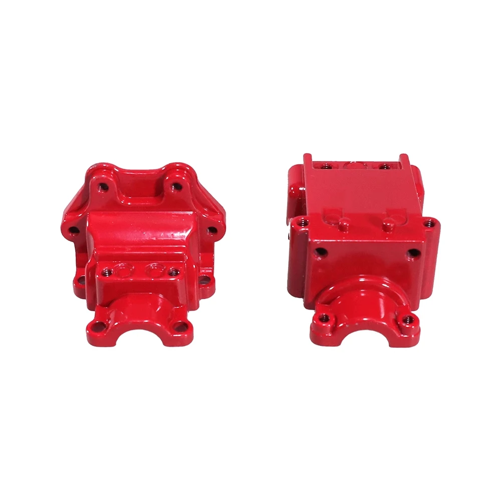 Wltoys 144001 صندوق تروس معدني شل علبة التروس التفاضلية لـ Wltoys 144016 144018 144010 124016 124019 ترقيات أجزاء