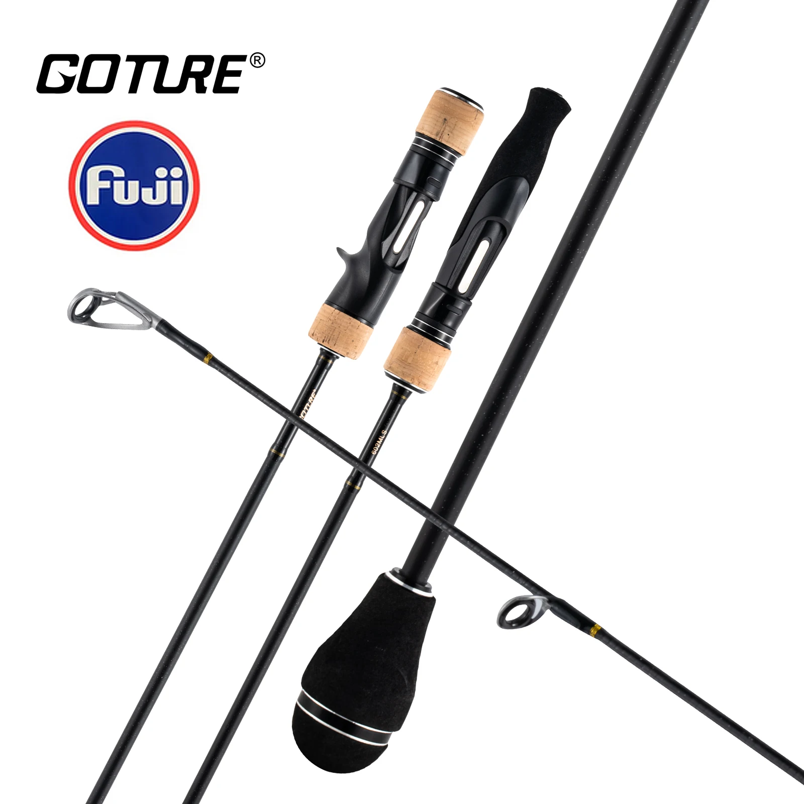 Goture Pollux 1.83M Slow Jigging Fishing Rod Japan Fuji Ring Quality Saltwater Boat Rod ML/M/MH Fast Action Casting Rods
