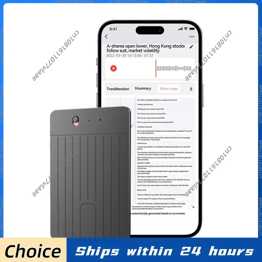 

Цифровой диктофон ChatGPT-4 с ИИ и LED-индикатором, 188 языков, устройство для записи и заметок с ИИ для международного обмена информацией