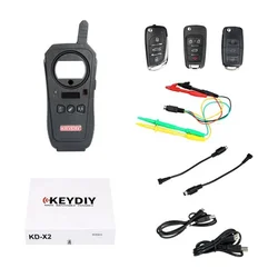 KEYDIY KD-X2 Remote Maker Unlocker and Generator-Transponder Cloning Device with 96bit 48 Transponder Copy Function No Tokens