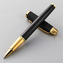 Luxury Heavy Feel Metal Ballpoint Pens Business Office Signature Pens Roller Ballpen Writing Gifts School Supplies Stationery