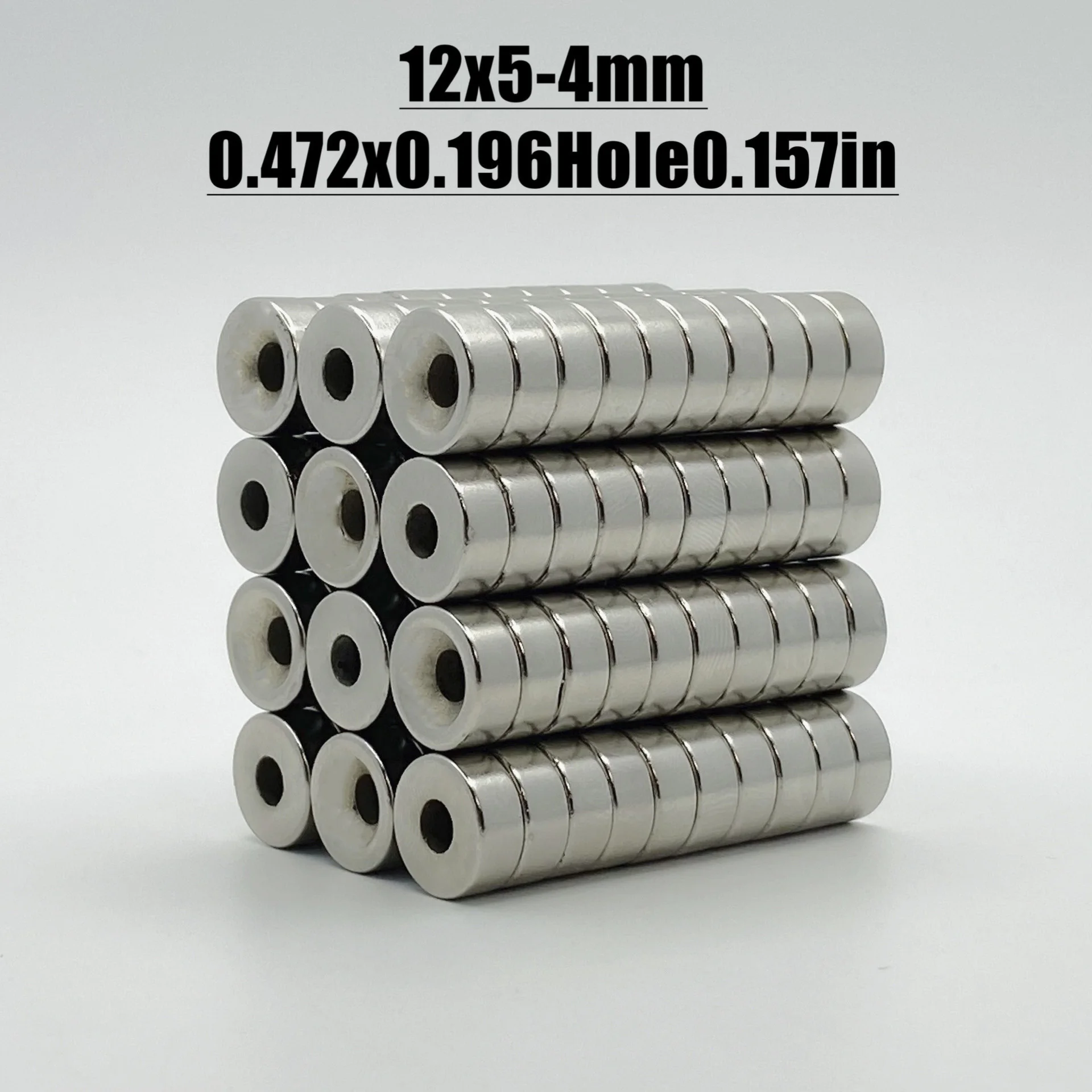 5-300pcs 12x5-4mm Magnet Neodymium Magnet N35 NdfeB Permanent Magnetic Imanes Fridge Magnets Round 12*5-4 Magnet Accessory