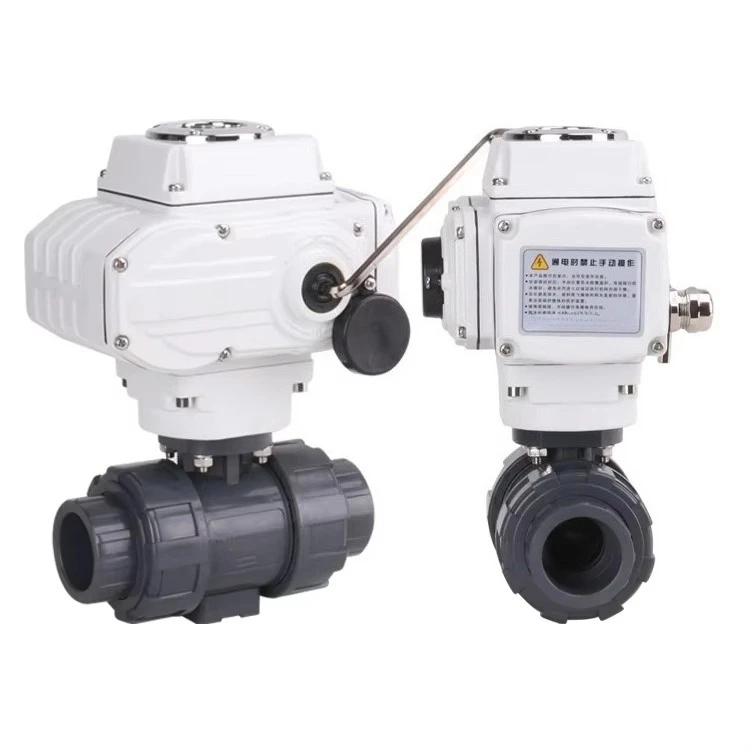 

Bidirectional DC24V Intelligent Valve Manufacturer Electric PVC Ball Valve Fast Delivery
