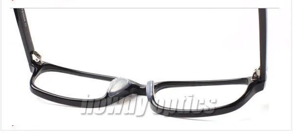 Immagine 4: 5prs Panpan acetato plastica occhiali da vista occhiali da vista Silcone nero trasparente antiscivolo nasello accessori adesivi