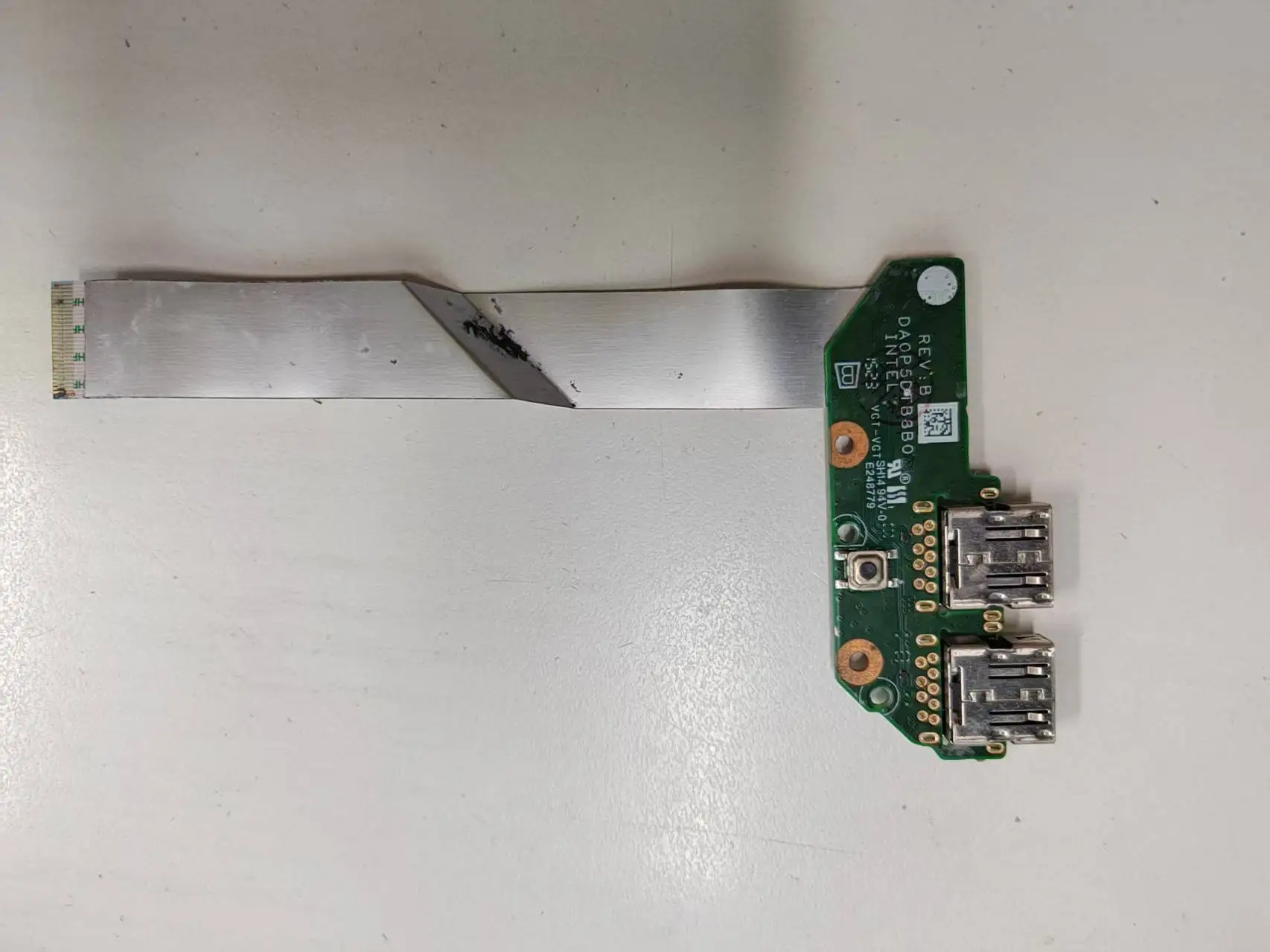 DA00P5TB8B0 REV:B USB BOARD FOR HP 15-EF 15S-EQ 15-DY 15S-FQ 15S-ER 15S-FR POWER BUTTON SWITCH BOARD and cable