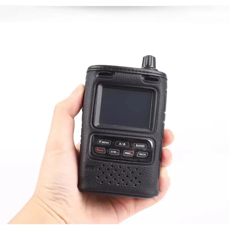 YAESU SHC-40 Original Walkie Talkie Case Soft Walkie Talkie Holder Artificial Leather For FT5DR