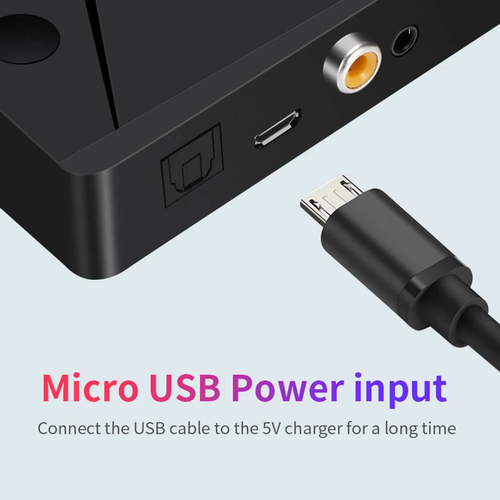 Bluetooth-compatible Transmitters Digital to Analog Audio Converter Office Caring Computer Supplies for Optical Coaxial