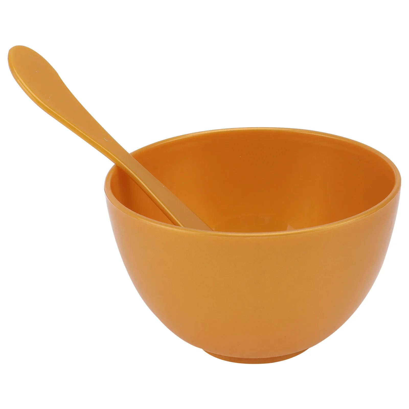 ชามมาส์กหน้า DIY สีทอง ทนทาน ผลิตจากพลาสติก ป้องกันการตกแตก ปลอดภัย ทำความสะอาดง่าย ใช้งานได้ยาวนาน อุปกรณ์เสริมความงาม ใช้ได้ทั้งที่บ้านและร้านเสริมสวย เหมาะสำหรับเป็นของขวัญ