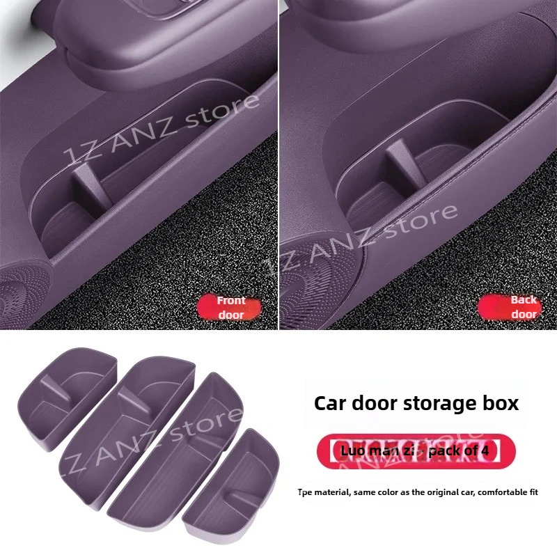 

Mat Organizer Silicone Car Accessories‌ For Leapmotor C10/C16/B10 2024 2025 2026 Door Side Storage Box Car Doors Slot Edge