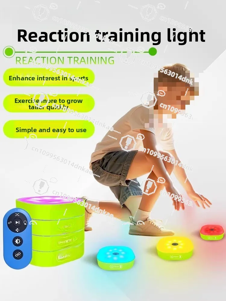 Reaction Training Lamp Remote Control Agility Trainer Reaction Lamp Body Fitness Movement Reaction Speed Training