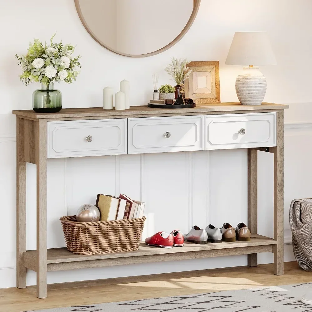 

entryway table with storage console table with drawers and open shelf behind the couch table sofa tables narrow long for entry,