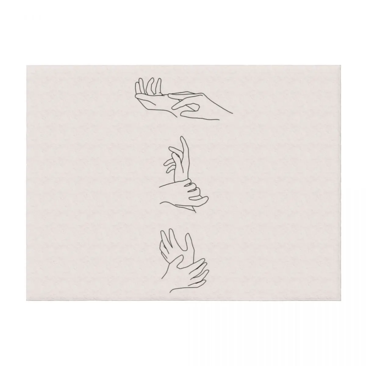 

Hands line drawing - Olive Throw Blanket Bed Sofa Throw halloween Blankets Sofas Of Decoration Blankets