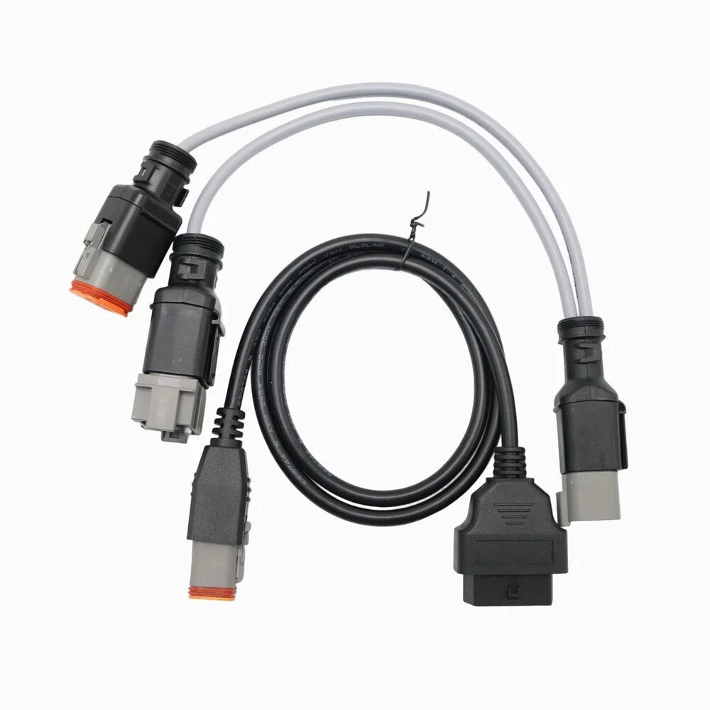 

6 pin 8 pin compatible Diagnostic Tool Scanner Cables For Vo- OBD Pent-a Vocom Vo-dia Scanner Tool