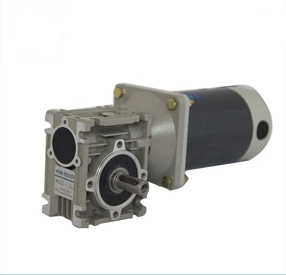 dc gear motor 12v 24velectric motor with worm gearbox and high torque low rpm