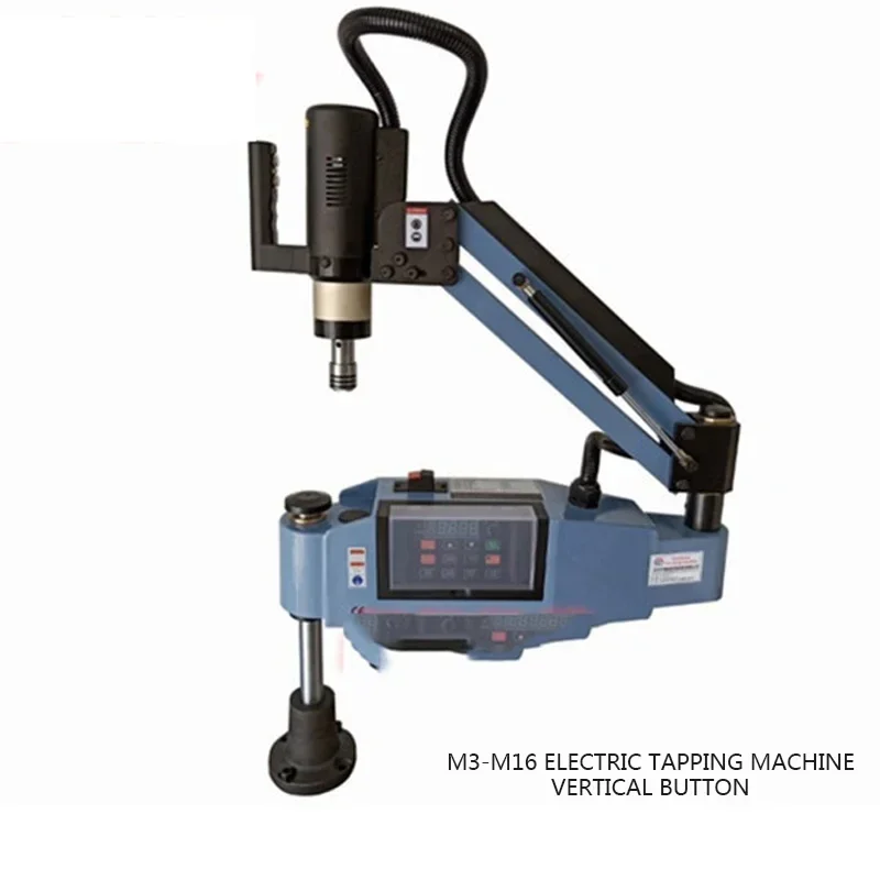 M3-M16 Chuck Cantilever Button Automatic Vertical Universal Tapping Machine 220V/600W Electric Tapping Machine
