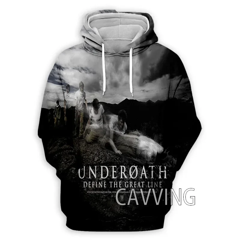 Neue Mode Under oath Band 3d bedruckte Kleidung Streetwear Männer Hoodies Sweatshirt Mode Kapuze Langarm Pullover Tops