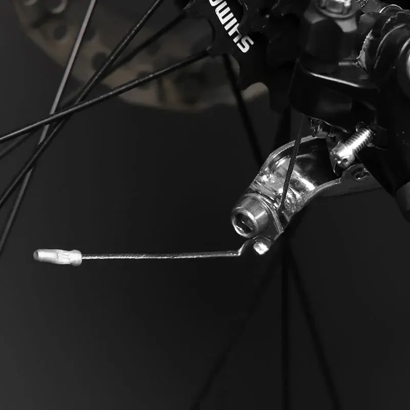 10-100 قطعة دراجة كابل نهاية قبعات سبائك الألومنيوم الفرامل Derailleur نصائح الدراجة الجبلية الطريق العقص مكافحة فراي الدراجات اكسسوارات #4