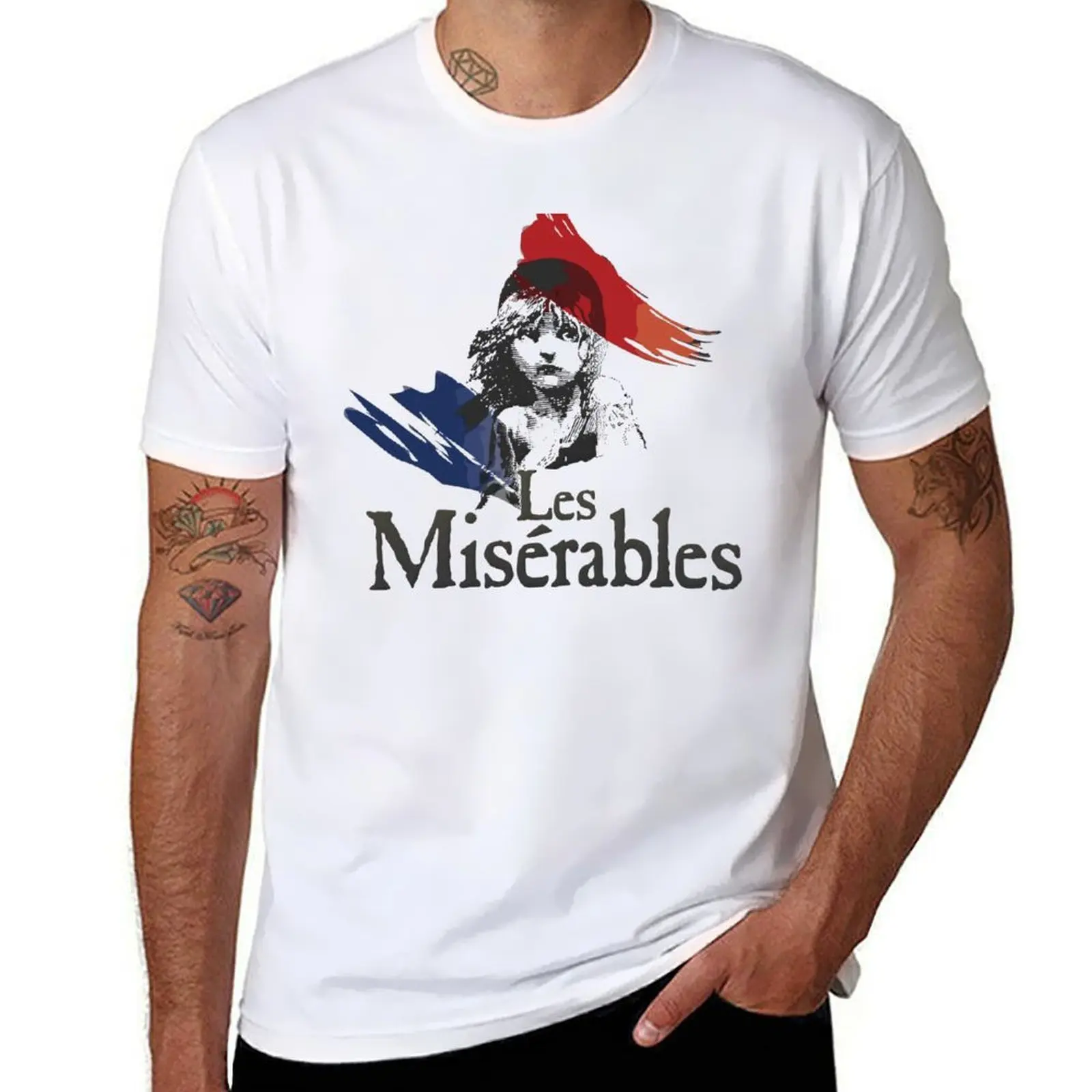 

Les Miserables - Les Misérables T-Shirt man t shirt summer cotton t shirts high quality T-Shirt