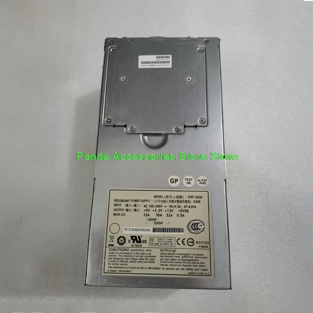 For ETASIS Puan Disk Array Power Supply 9273ECPSU  IFRP-532NF 530W