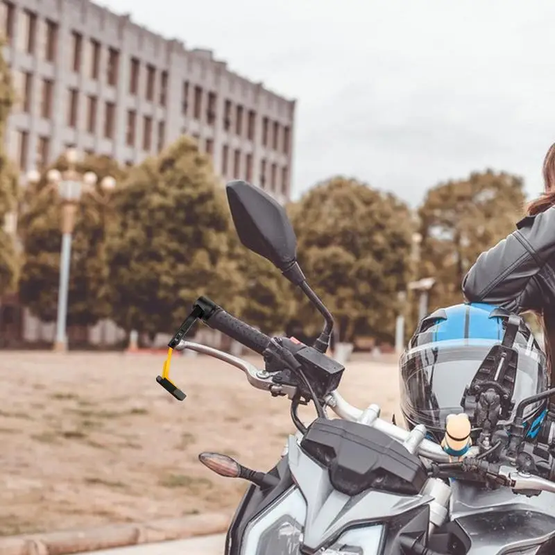 Motorcycle Handlebar Protector Aluminum Brake Clutch Lever Guard Falling Protection Aluminum Handlebar Protectors For Enhanced