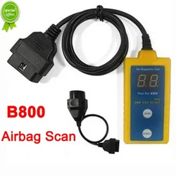 Newest  Airbag SRS Reset Scanner B800 OBD Diagnostic Tool Car Vehicle Airbag Car Electronic Repair Tool Drop Shipping LR10