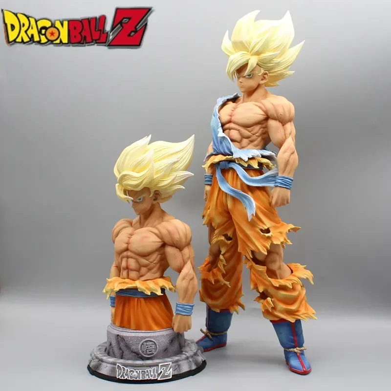 

New In Stock 43cm Dragon Ball Z Son Goku Namek Figure Super Saiyan Goku Statue Pvc Action Figures Collection Model Toys Gifts