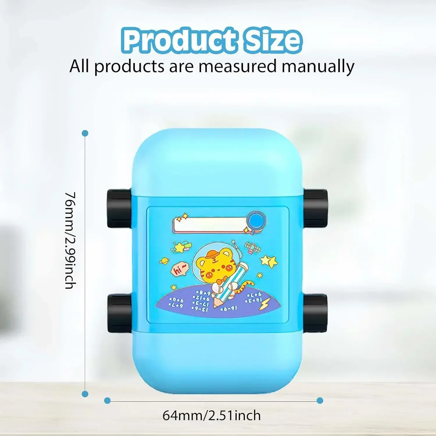 2 in 1 Math Roller Stamp Within 100 Multiplication and Division Dual Head Smart Math Practice Stamps Teaching Stamps for Kids