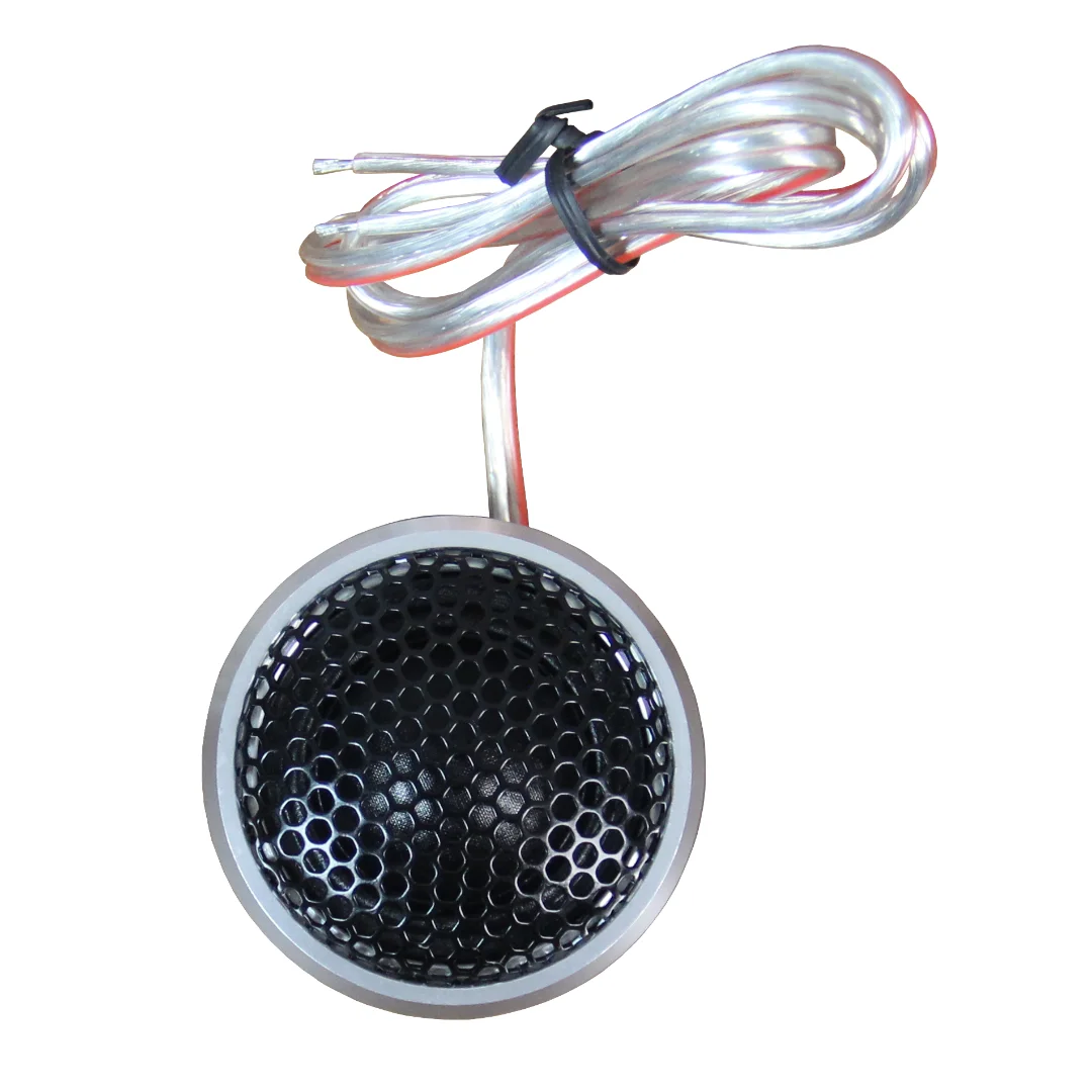 Sounderlink 2 uds 2 pulgadas Tweeter de aluminio para coche cúpula diafragma de seda 4 Ohm 15W controlador de altavoz de música HiFi