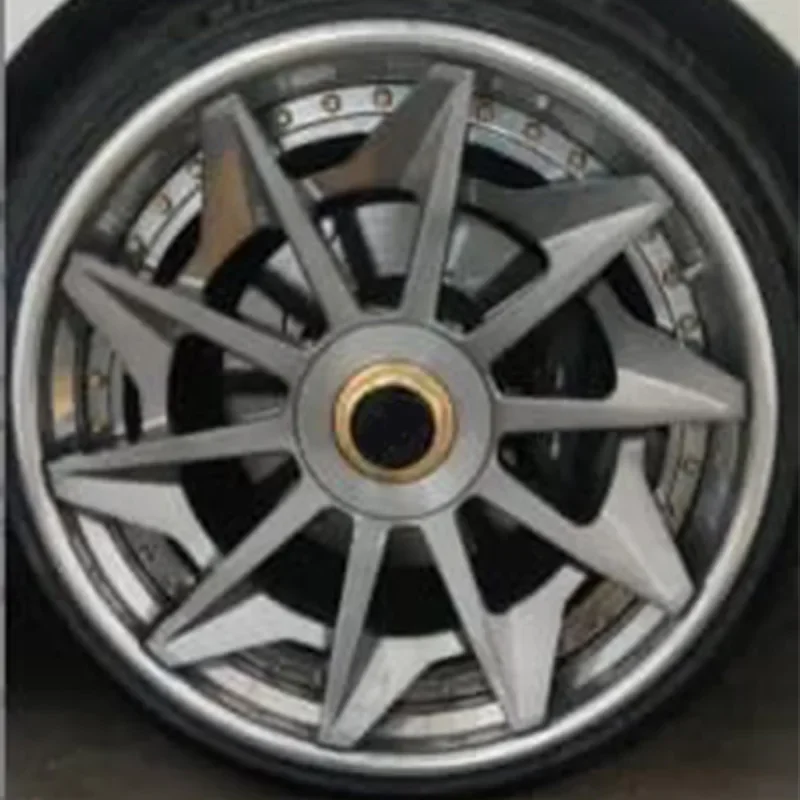 عجلات سيارة الركاب 3 قطع 18 19 20 21 22 23 24 بوصة 5x130 عجلات سيارة مصنوعة من سبائك الألومنيوم المصقول باللون الرمادي لسيارة كايين