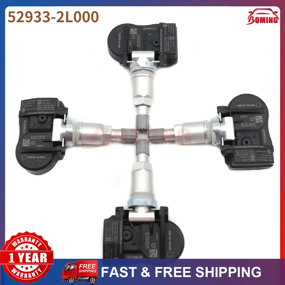 52933-2L000 For Hyundai I10 [PA] I30 [FD] Kia Ceed [ED] 2006-2013 433MHz New TPMS Tire Pressure Monitoring Sensor 52933-2L600